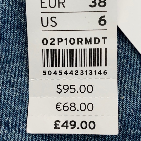 Top shop rigid Straight Leg Jean - Picture 4 of 4